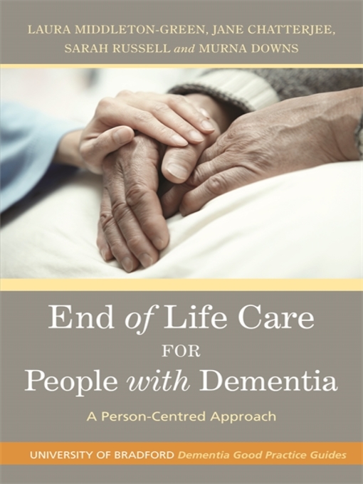 Title details for End of Life Care for People with Dementia by Murna Downs - Available